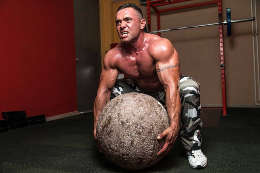 Loading Atlas Stones