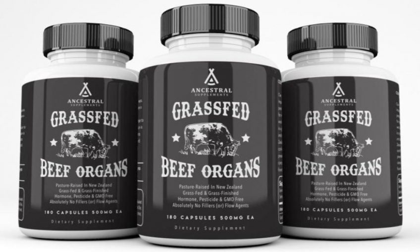 Ancestral Supplements Grass Fed Beef Organs (Desiccated)