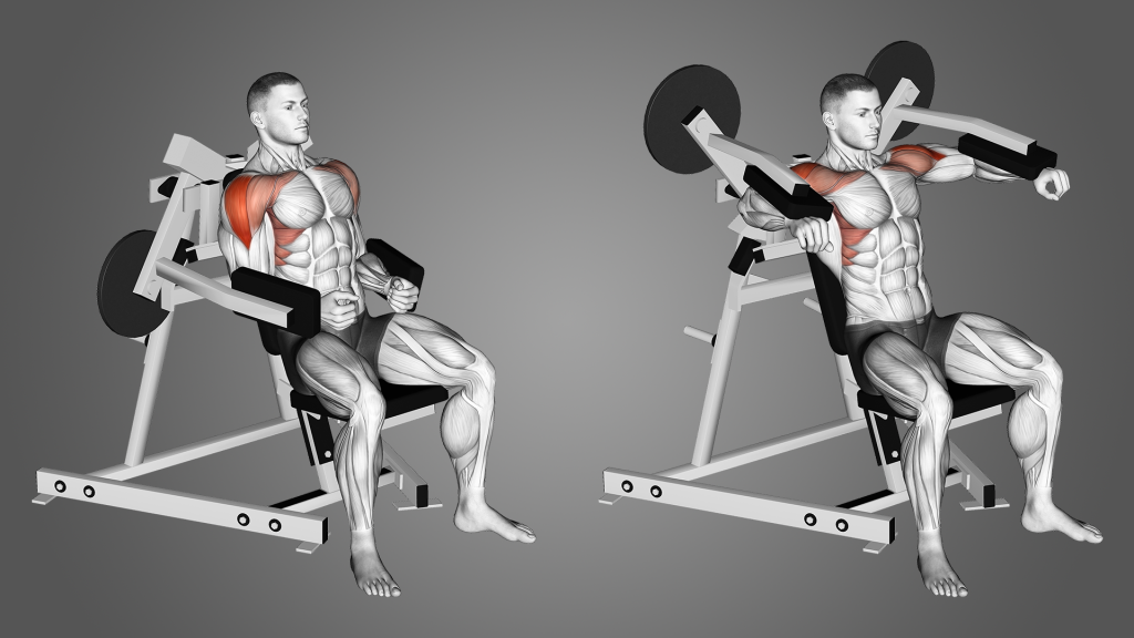 Machine Lateral Raise Controlled Overload For Deltoid Growth Machine Lateral Raise Controlled Overload For Deltoid Growth