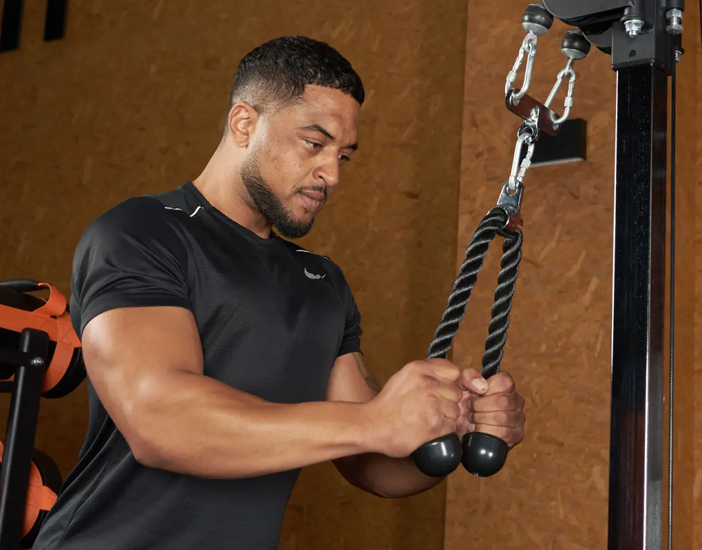 Triceps Rope Pushdown Triceps Rope Pushdown