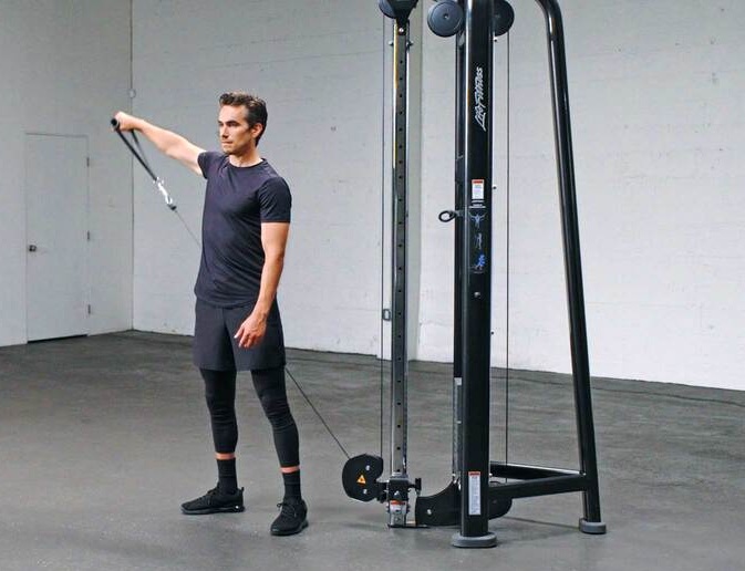 Behind-the-Body Cable Lat Row