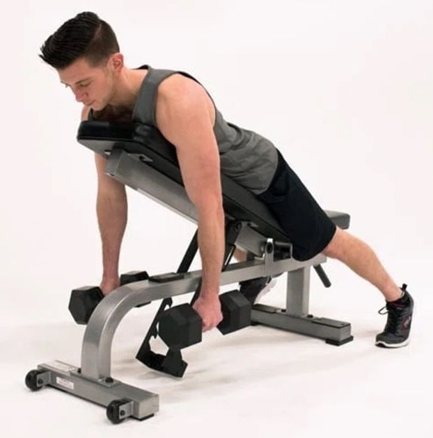 THE CHEST-SUPPORTED LAT ROW THE CHEST-SUPPORTED LAT ROW