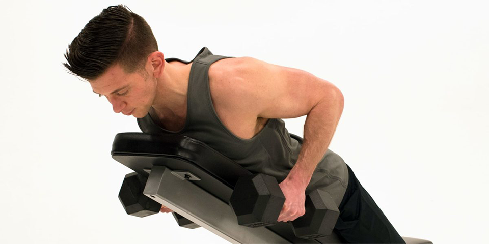 THE CHEST-SUPPORTED LAT ROW