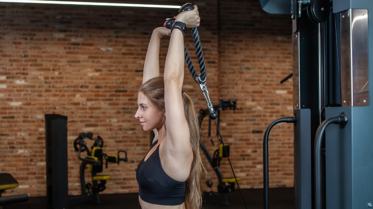 Triceps Extension Cable Overhead Triceps Extension