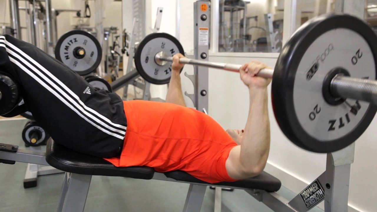 Decline Barbell Bench Press