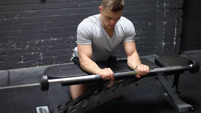 How to Perform the Reverse Barbell Wrist Curl