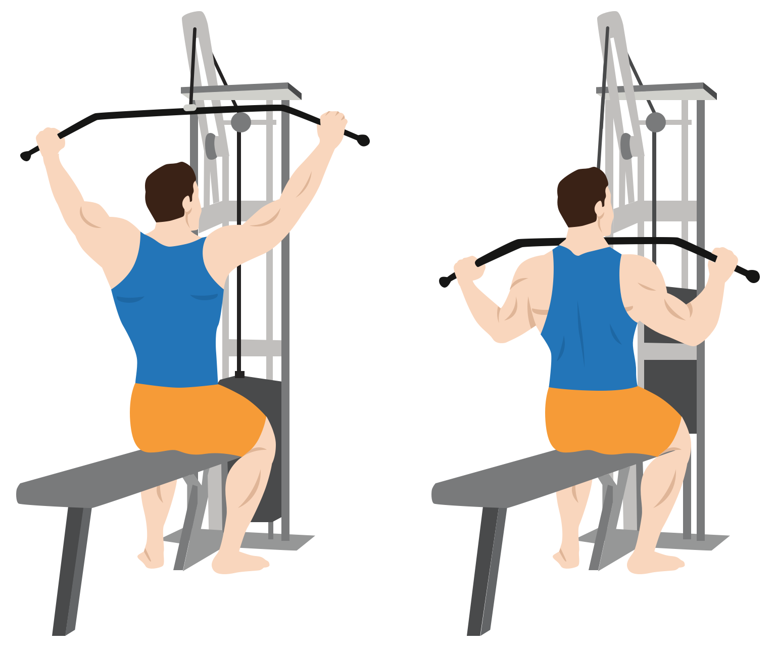 Wide-Grip Lat Pulldown Wide-Grip Lat Pulldown