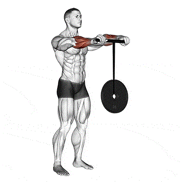 Forearm Development Benefits Wrist Roller (Grip & Extensor Strength)