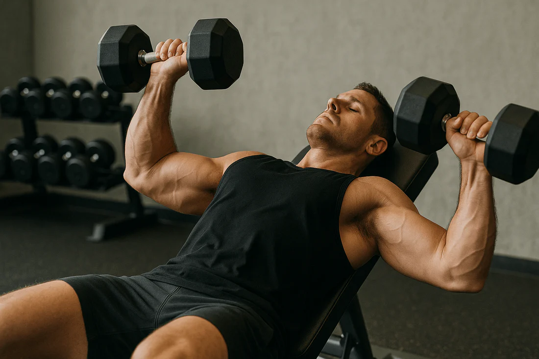 Incline Dumbbell Press Incline Dumbbell Press